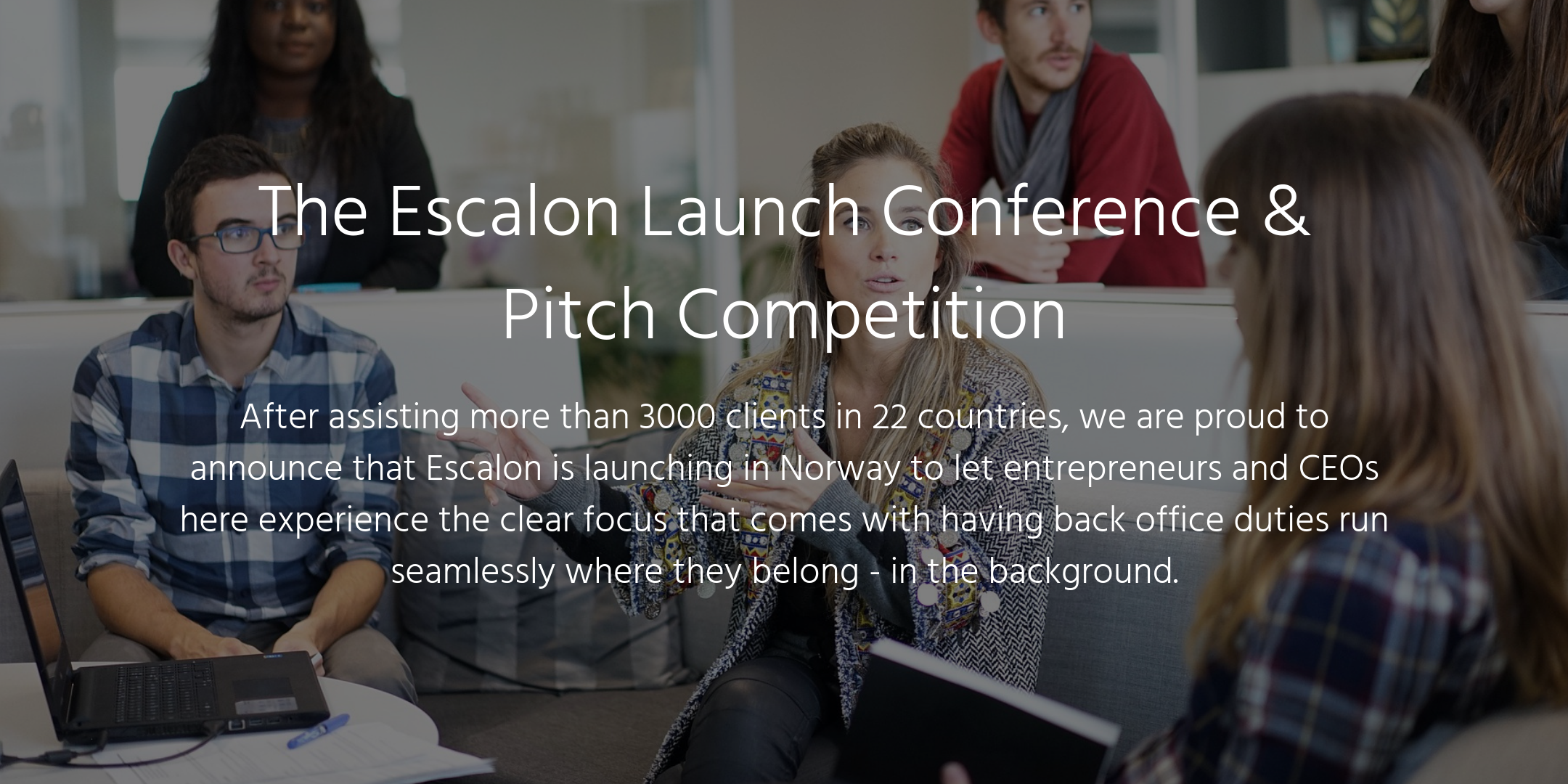 The Escalon Launch Conference & PitchCompetition